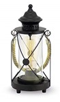 Lampada da tavolo a lanterna in