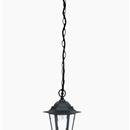 Lanterna per esterno a soffitto alluminio nero, 1x60Watt max.E27