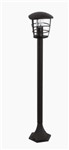 Palo per esterno con lanterna H.94cm