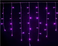 Tenda luminosa LED porpora