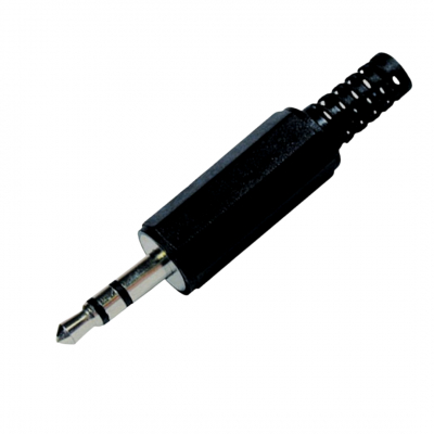 Spina stereo 3.5mm con guidacavo