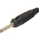 Spina a banana 4mm nera