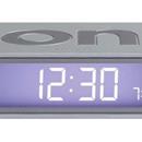 Sveglia Flip Lexon colore grigio