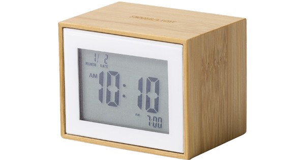 Sveglia Lexon effetto bamboo