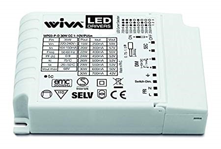 Driver LED 20W CC/CV DALI/PUSH