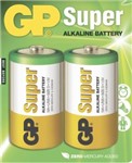 Confezione 2 batterie "D" alkaline