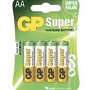 Confezione 4 batterie alkaline AA