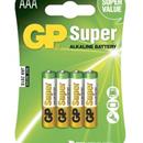 Confezione 4 batterie AAA alkaline