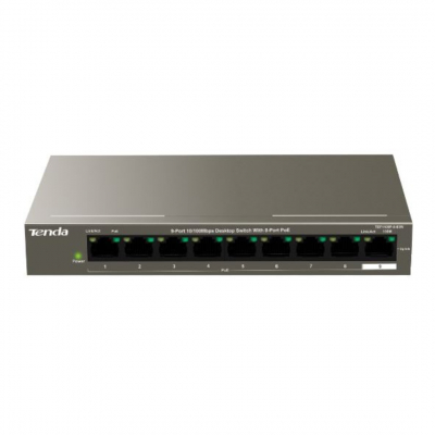 Switch ethernet 10/100 PoE 9 porte