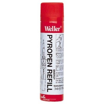 Bombola ricarica gas butano per pyropen 75ml, Weller