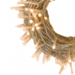 Catena 600LED bianco caldo cavo