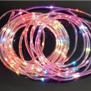 Microtubo Led multicolore c/flash 5 metri, per uso esterno