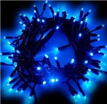 Catena luminosa 120 Led blu fisso