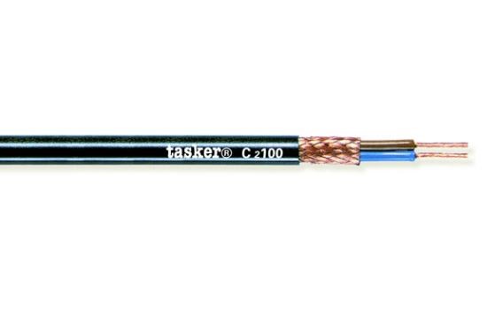 Cavo schermato 2X1.00 a treccia rame