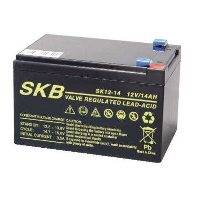 Batteria 12V 14Ah, faston 6.3mm