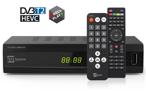 Ricevitore digitale DTT TS unico