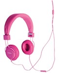 Cuffia con microfono integrato rosa