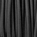 Cavo tessuto nero 3X0.75, al metro