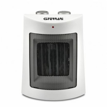 Stufa ceramica 2 potenza 750/1000 W bianca, GFerrari