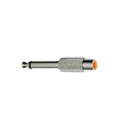 Adattatore spina 6,3 mono/presa rca