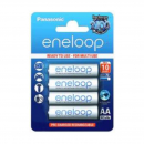 Batteria ricaricabile AA Eneloop confezione 4 pezzi