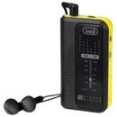 Radio FM portatile Trevi, giallo funzionamento 2xAAA (non incluse)