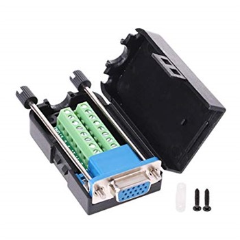 Connettore VGA femmina 15P morset