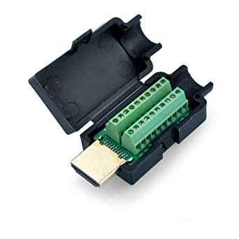 Connettore HDMI 19P pin morsetto