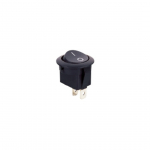 Interruttore bilanciere nero 12V 2P ON-OFF, unipolare