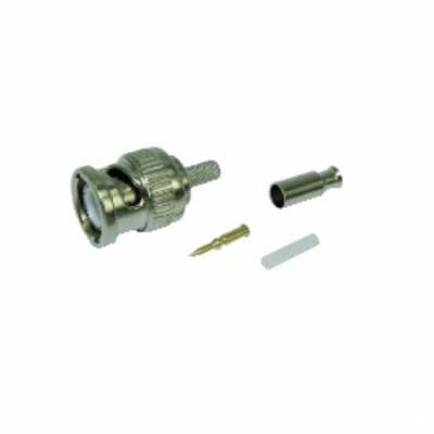 Spina BNC per RG174 a crimpare