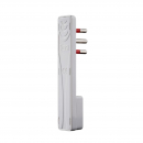 Spina ultra piatta 2P+T 10A bianca