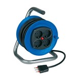 Avvolgicavo 25metri spina 16A+ 4