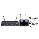 Kit radiomicrofono 2canali VHF con