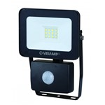 Faro Led con sensore 10W 6500K IP44