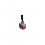 Deviatore a leva ON-OFF-ON 6P a