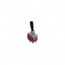 Deviatore a leva ON-OFF-ON 6P a