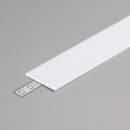Cover per profili LED WIDE, angolare bianco, 2 metri