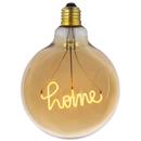 Lampadina vintage scritta "Home"E27