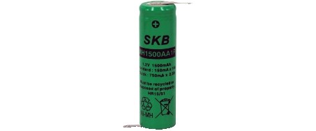Batteria AA Ni-Mh 1.2V 1500mAh