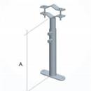Zanca telescopica tubolare 25/42cm