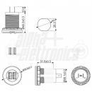 Caricabatteria USB due porte 5V 2.1A