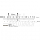 Striscia Led 12V 14.4W/mt 4000K IP20