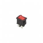 Interruttore bilanciere 220V rosso On-Off- 4P, luminoso