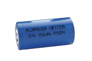 Batteria Li-ion 17335 3,7V 750mAh