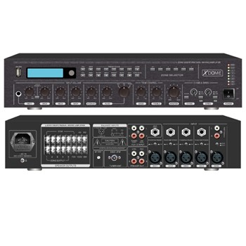 Amplificatore mixer 120W USB/BT/FM/