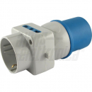 Adattatore da 1 Spina CEE 2P+T 16A