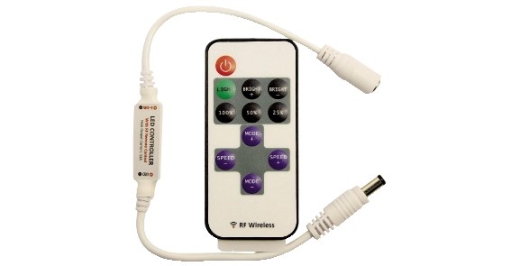 Dimmer con telecomando rf 433MhZ per