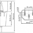 Spina tripolare AC volante 10A 250V