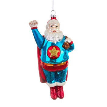 Decorazione Super Babbo natale