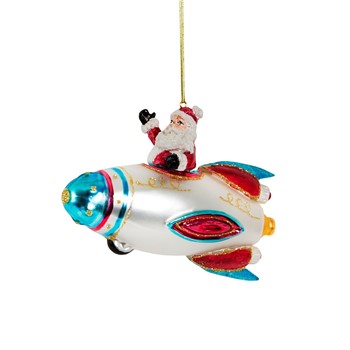 Decorazione babbo natale su